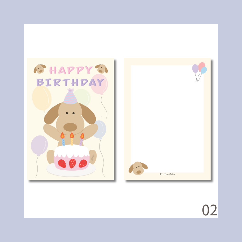 明信片-生日款-規格圖4