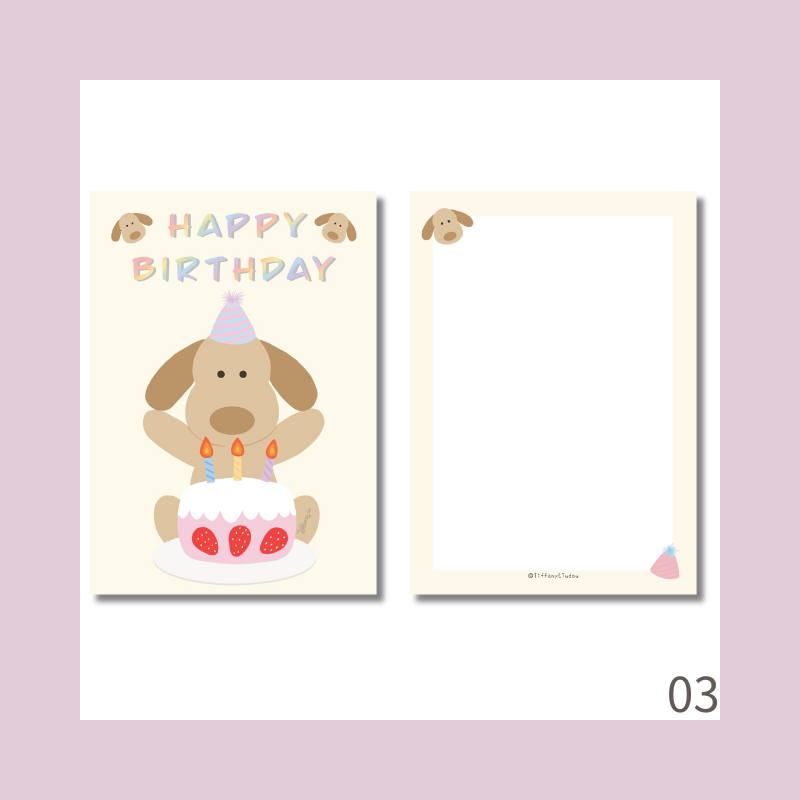 明信片-生日款-規格圖4