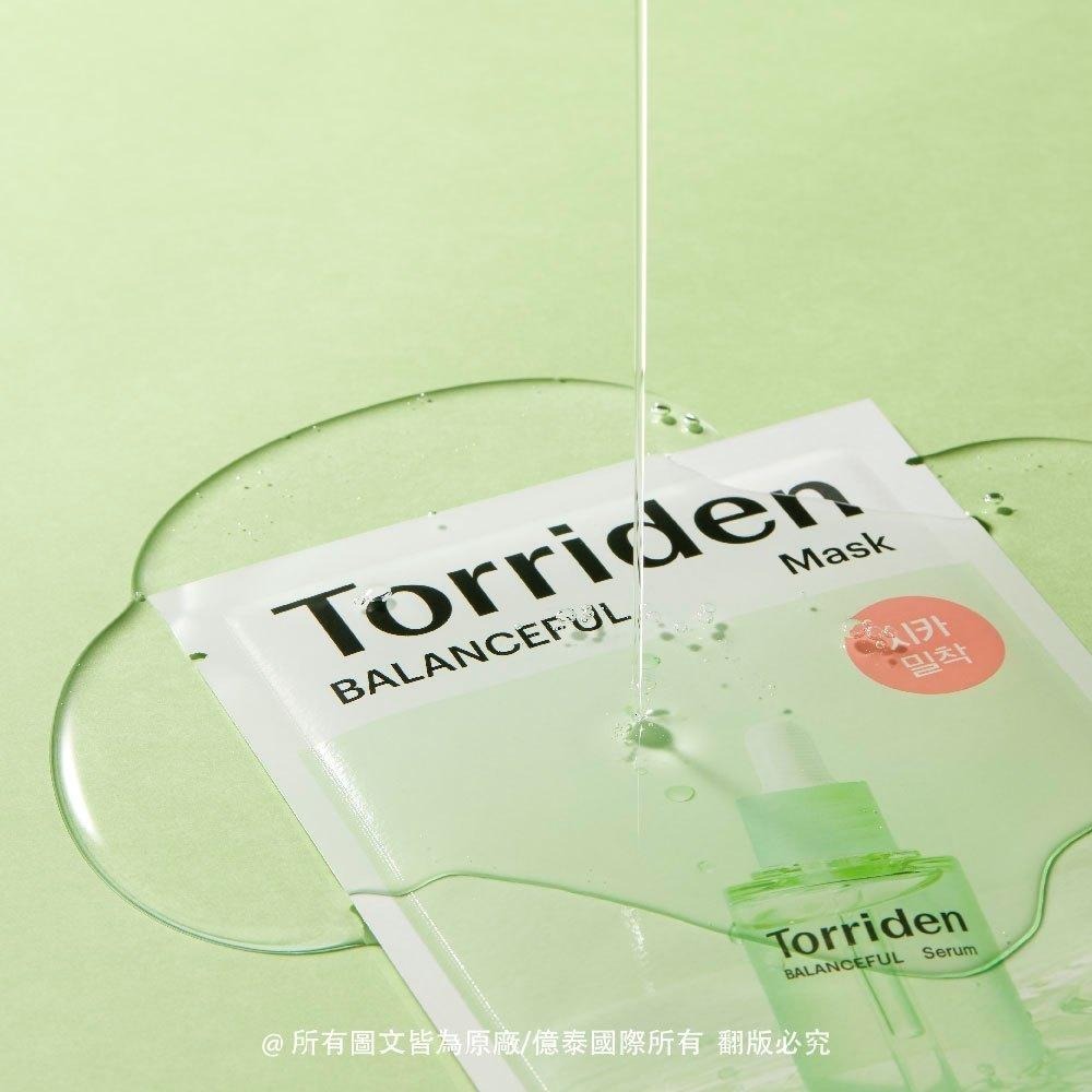 【Torriden】桃瑞丹 積雪草舒緩急救面膜 10入盒裝 舒緩修護，每天水潤穩膚-細節圖3