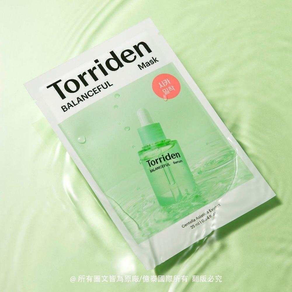 【Torriden】桃瑞丹 積雪草舒緩急救面膜 10入盒裝 舒緩修護，每天水潤穩膚-細節圖6
