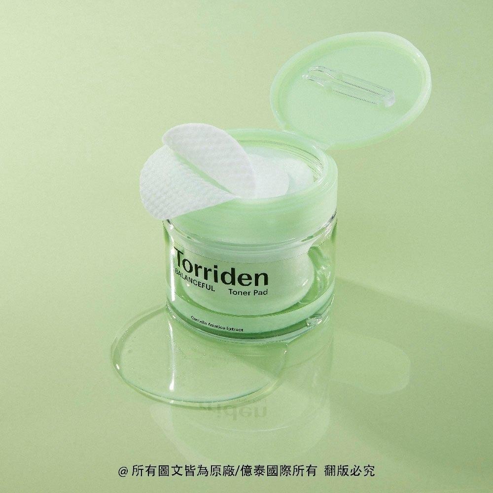 【Torriden】桃瑞丹 積雪草舒緩急救棉片 60入-控油/保濕/清潔角質毛孔/弱酸配方/懶人急救包-細節圖7