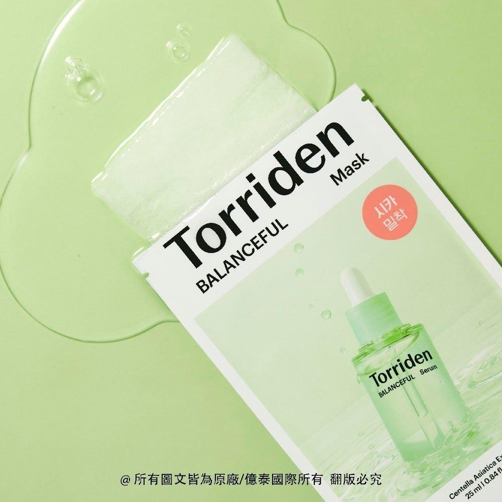【Torriden】桃瑞丹 積雪草舒緩急救面膜 單入 舒緩修護，每天水潤穩膚-細節圖5