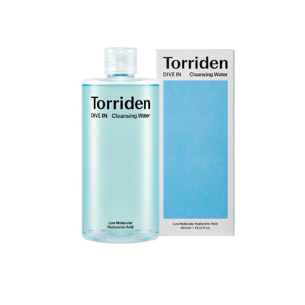 【Torriden】桃瑞丹 8D微分子玻尿酸卸妝水400ml｜卸妝同時補水、敏弱肌友善-細節圖2