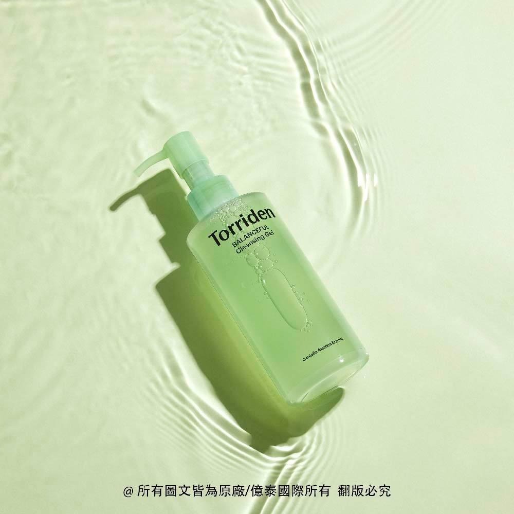 【Torriden】桃瑞丹 積雪草舒緩潔面凝膠 200ML｜積雪草舒緩 × 溫和潔淨 × 敏感肌適用-細節圖3