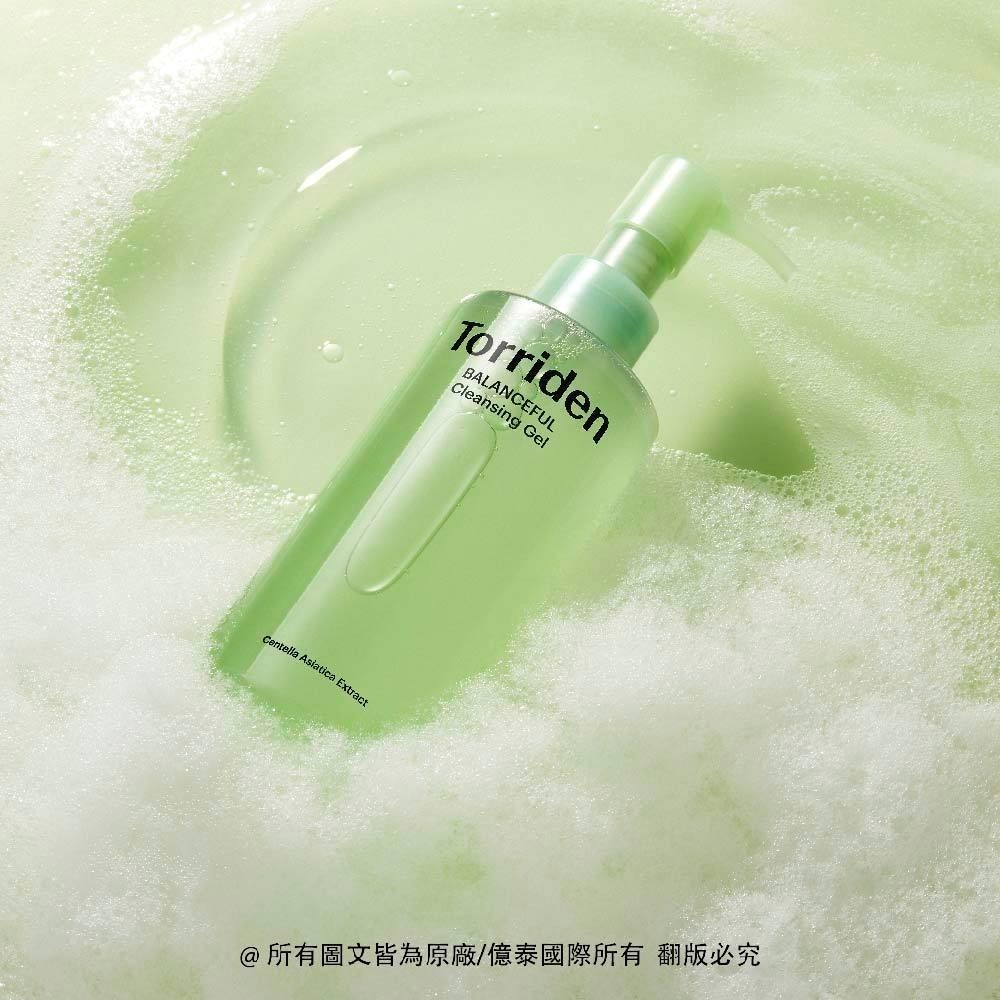 【Torriden】桃瑞丹 積雪草舒緩潔面凝膠 200ML｜積雪草舒緩 × 溫和潔淨 × 敏感肌適用-細節圖4