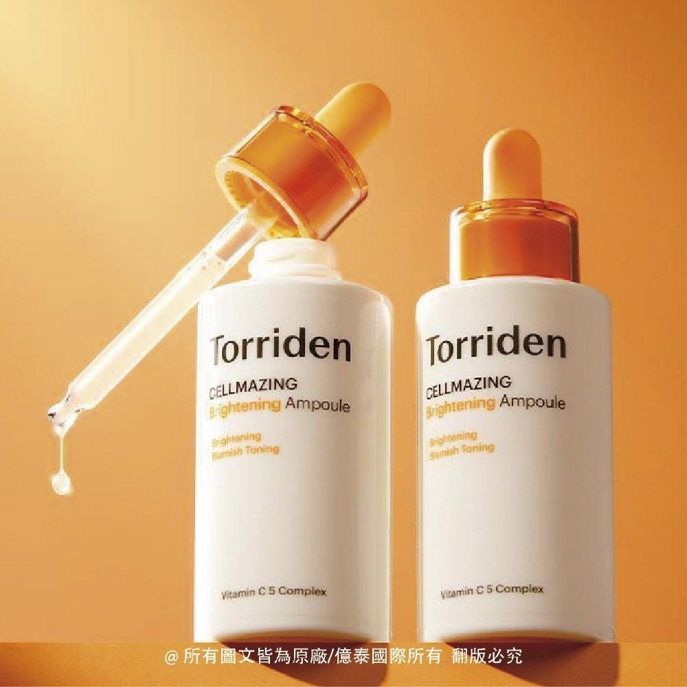 【Torriden】桃瑞丹 維他命C亮白安瓶精華 30ML｜5D維他命C複合 × 均勻提亮 × 秋日光采-細節圖7