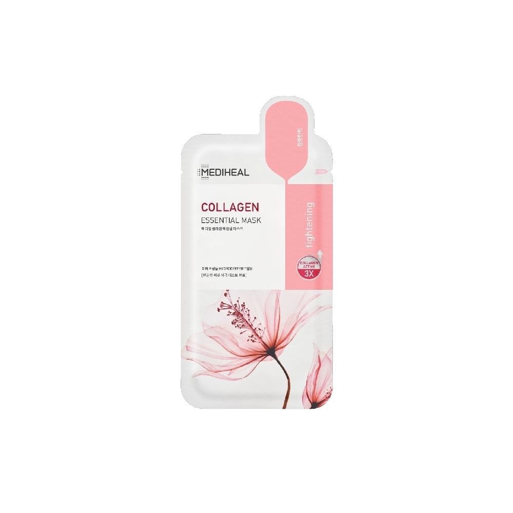 【MEDIHEAL美迪惠爾】 膠原彈性緊緻保濕導入精華面膜 單入｜ 植物膠原蛋白・淡化細紋・緊緻保濕-細節圖2