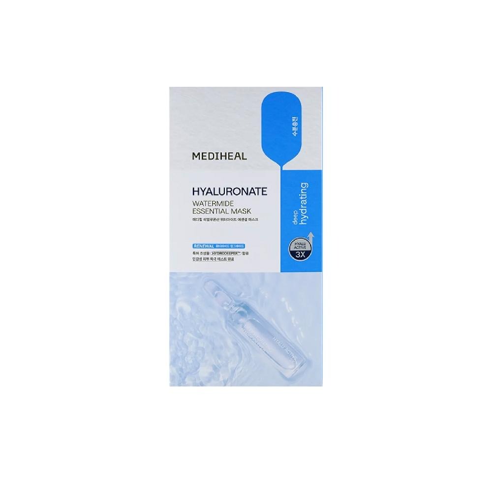 【MEDIHEAL美迪惠爾】透明質酸保濕導入精華面膜 10入｜深層補水 高效鎖水-細節圖2