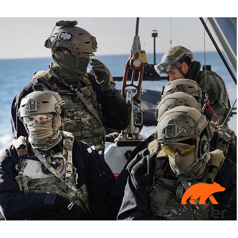 【Bearer】英軍公發 SAS 狼棕色頭套 MTP PCS套頭圍脖 頭巾 防曬透氣騎行 多功能頭套-細節圖2