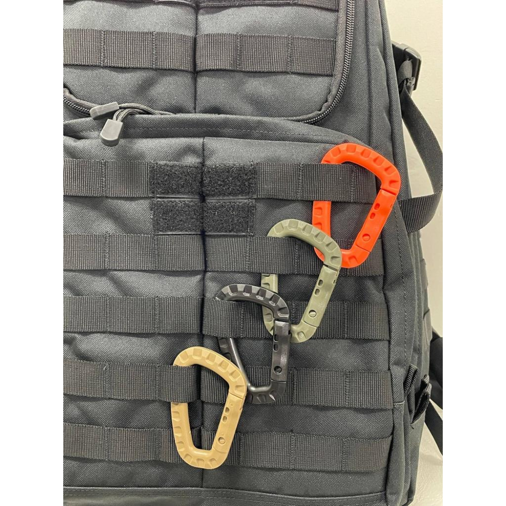 【Bearer】D型扣 MOLLE 戰術快開掛勾 戰術快扣 生存遊戲 背包扣 D扣 ITW D型扣 OT-05-細節圖4