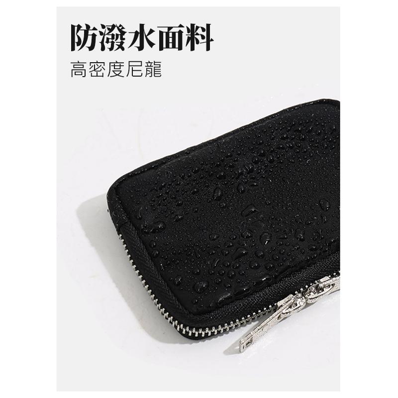 【Bearer】潮牌日系WALLET防水男女迷你零錢包休閒卡包硬幣包手拿包拉鍊小包 PK10-細節圖2