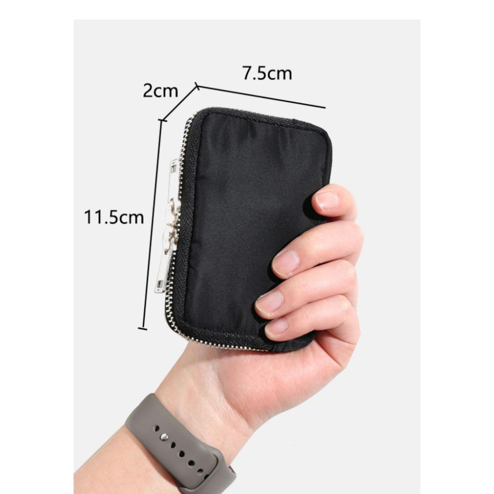 【Bearer】潮牌日系WALLET防水男女迷你零錢包休閒卡包硬幣包手拿包拉鍊小包 PK10-細節圖6