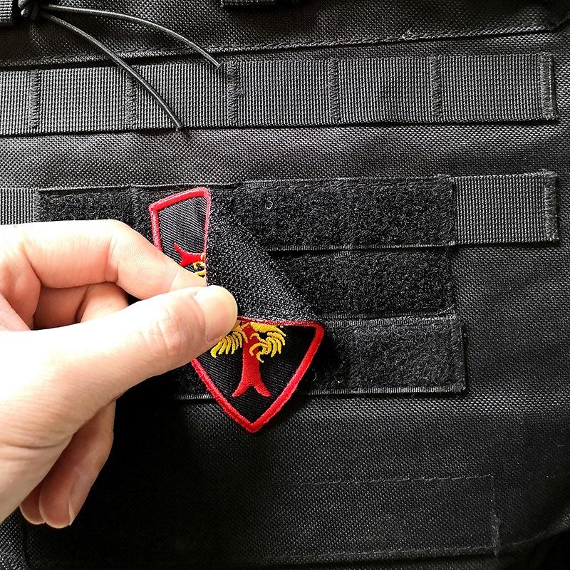 【Bearer】海豹突擊隊 海豹6隊 Navy SEALs 魔術貼3D刺繡臂章 附毛面 刺繡魔術貼章-細節圖5