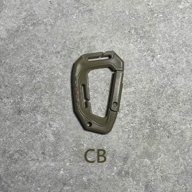 【Bearer】D型扣 MOLLE 戰術快開掛勾 戰術快扣 生存遊戲 背包扣 D扣 ITW D型扣 OT-04-細節圖4