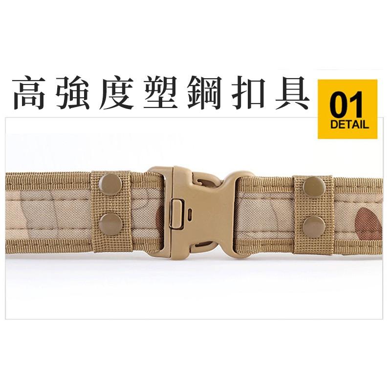 【Bearer】生存遊戲腰帶 窄版戰術S腰帶 勤務腰帶 工作腰帶 S腰帶 尼龍腰帶高品質 OT-BE-01-細節圖2