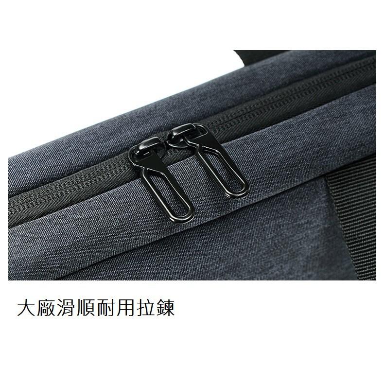 【Bearer】手提純色筆電包 15.6吋手提商務 4色任選 超耐磨 防潑水 多層防震  LTB-03-細節圖7