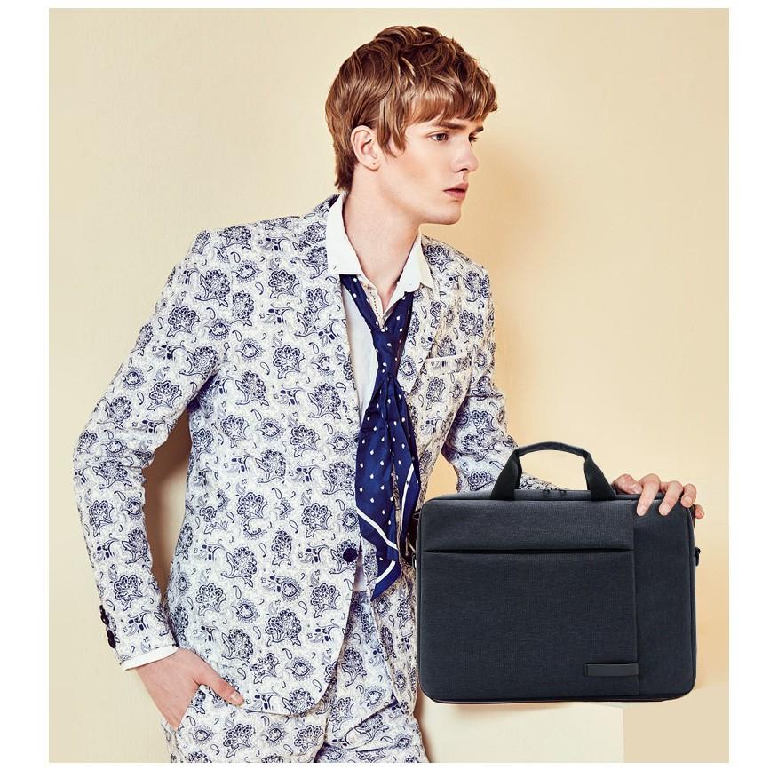 【Bearer】手提純色筆電包 15.6吋手提商務 4色任選 超耐磨 防潑水 多層防震  LTB-03-細節圖8