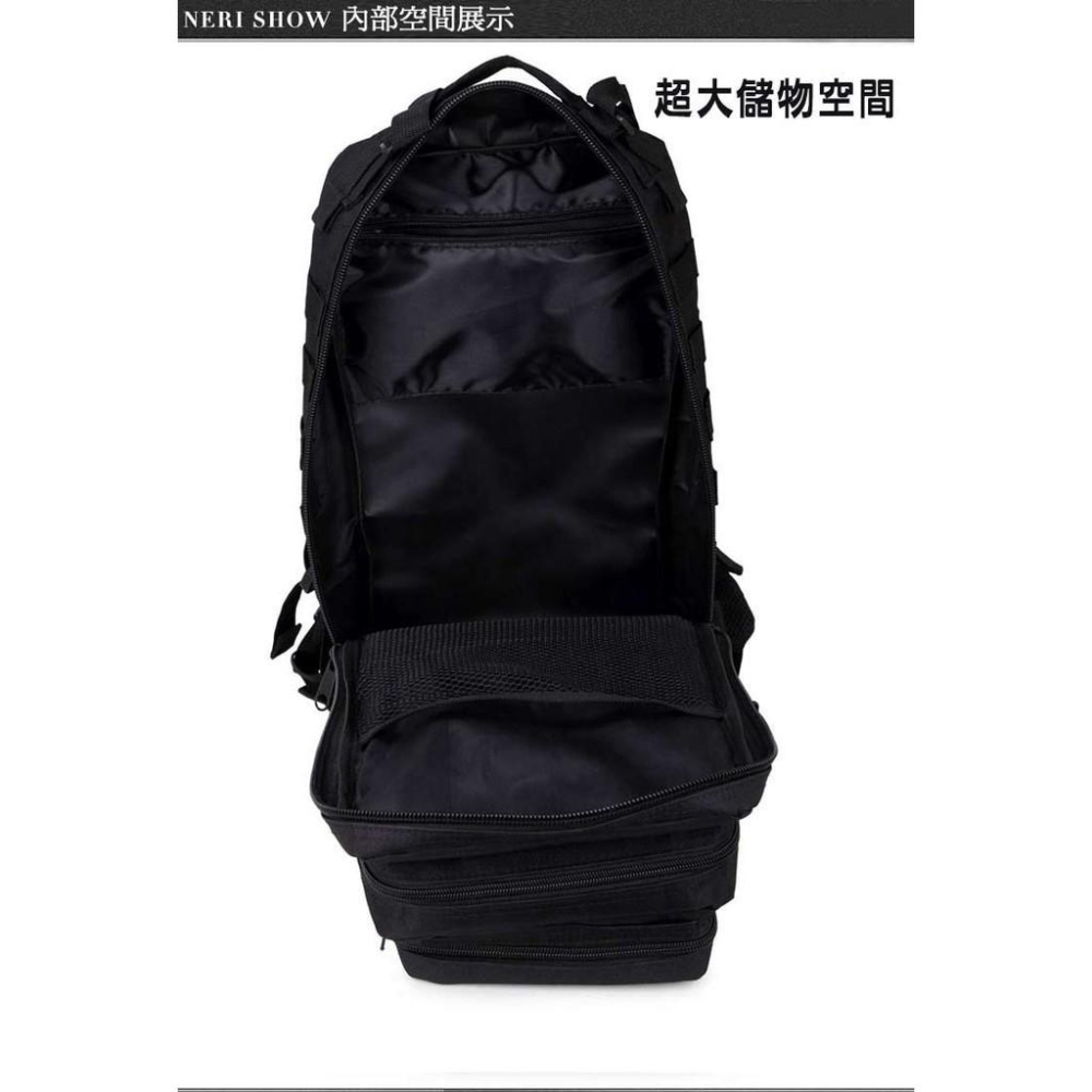 【Bearer】戰術迷彩3P攻擊背包 30L 12小時半日背包 多色可選   PP-T03-細節圖6