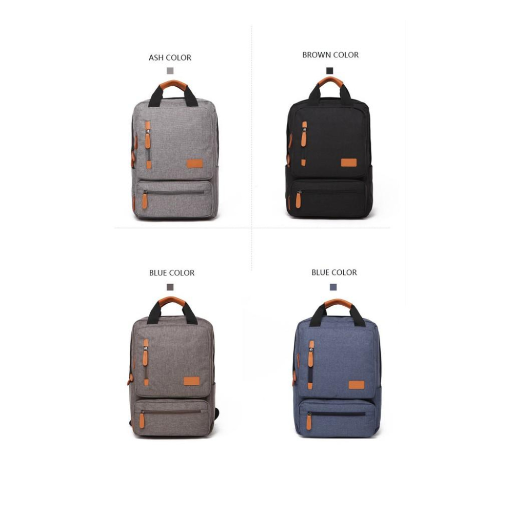 【Bearer】時尚文青休閒電腦商務背包 PP-14-細節圖8