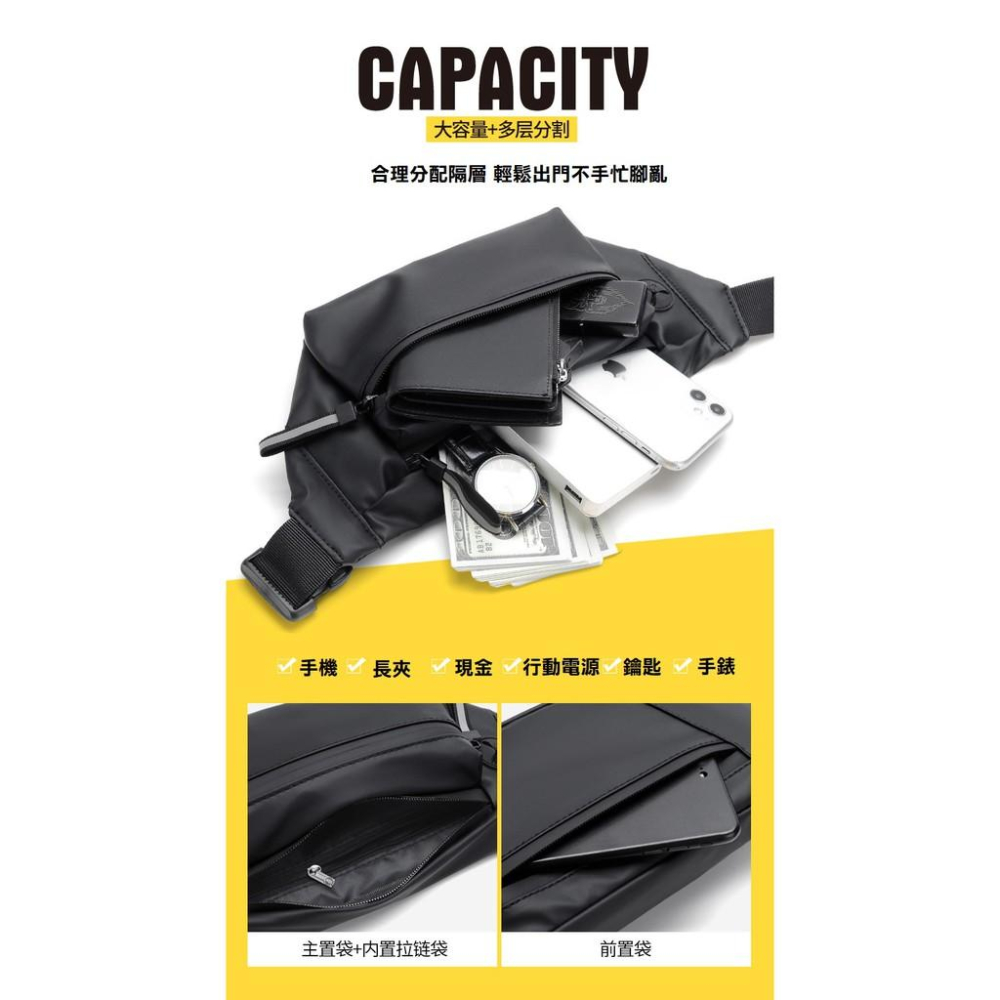 【Bearer】防水腰包 外送必備單品 CP07-細節圖5