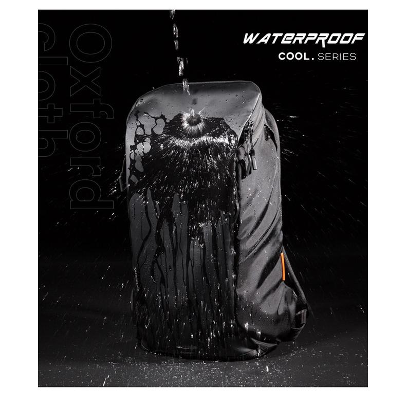 【Bearer】時尚簡約雙肩包 旅行出差包 大容量多功能 17吋筆電包 商務通勤背包 PPTC06-細節圖7