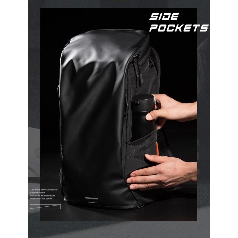 【Bearer】時尚簡約雙肩包 旅行出差包 大容量多功能 17吋筆電包 商務通勤背包 PPTC06-細節圖8