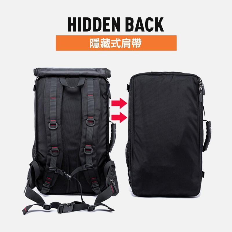 【Bearer】多口袋多功能大容量登山包 旅遊 防災包 40L 50L 多色任選 PP-05-細節圖7