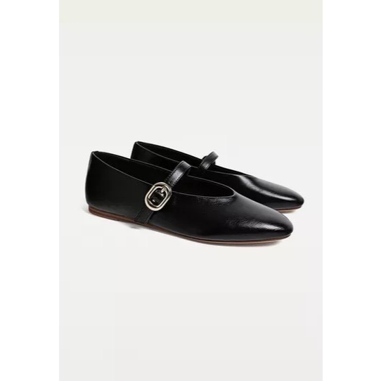 《西班牙代購》西班牙Stradivarius圓頭鞋面芭蕾平底鞋(41)-細節圖2