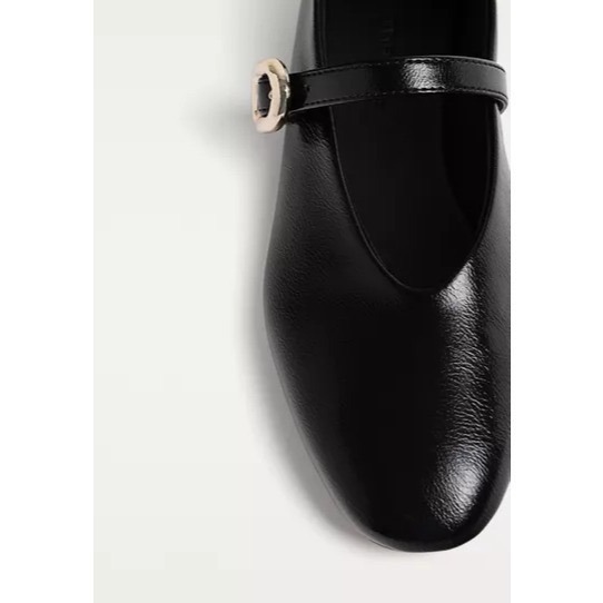 《西班牙代購》西班牙Stradivarius圓頭鞋面芭蕾平底鞋(41)-細節圖4