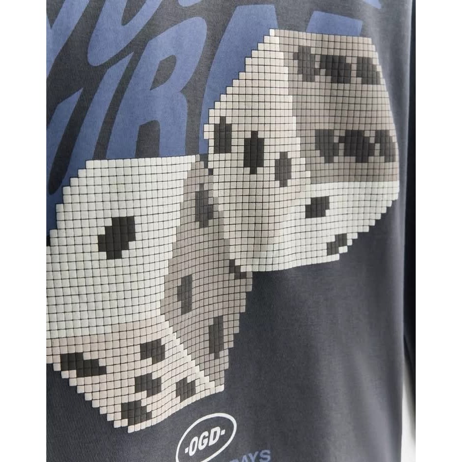 《西班牙代購》Lefties 男童像素化印花T-shirt-細節圖3