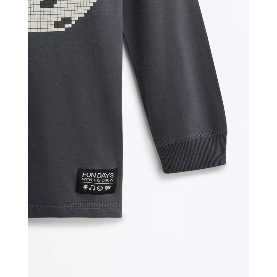 《西班牙代購》Lefties 男童像素化印花T-shirt-細節圖4