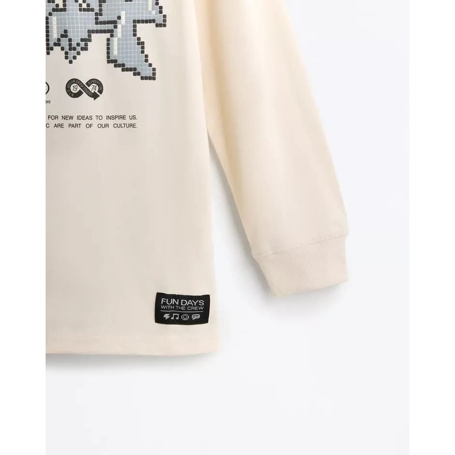 《西班牙代購》Lefties 男童像素化印花T-shirt-細節圖8