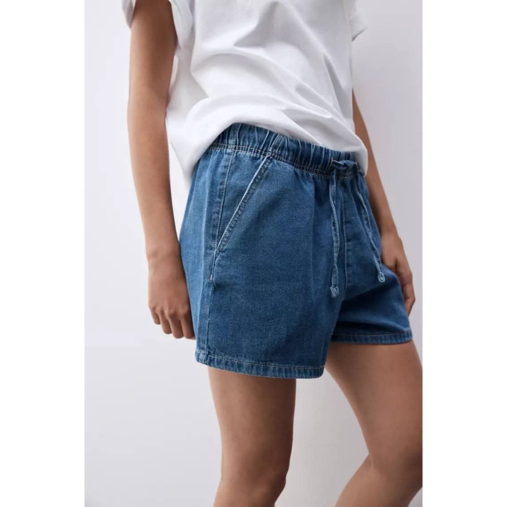 《西班牙代購》Lefties基本款牛仔短褲-細節圖8