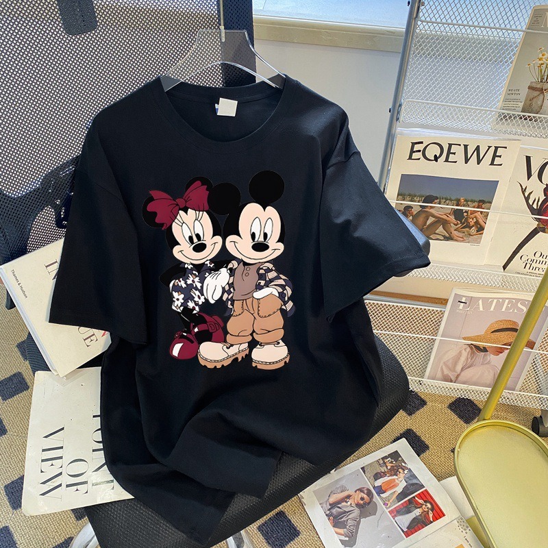 胖MM大碼純棉卡通印花短袖T恤-規格圖1