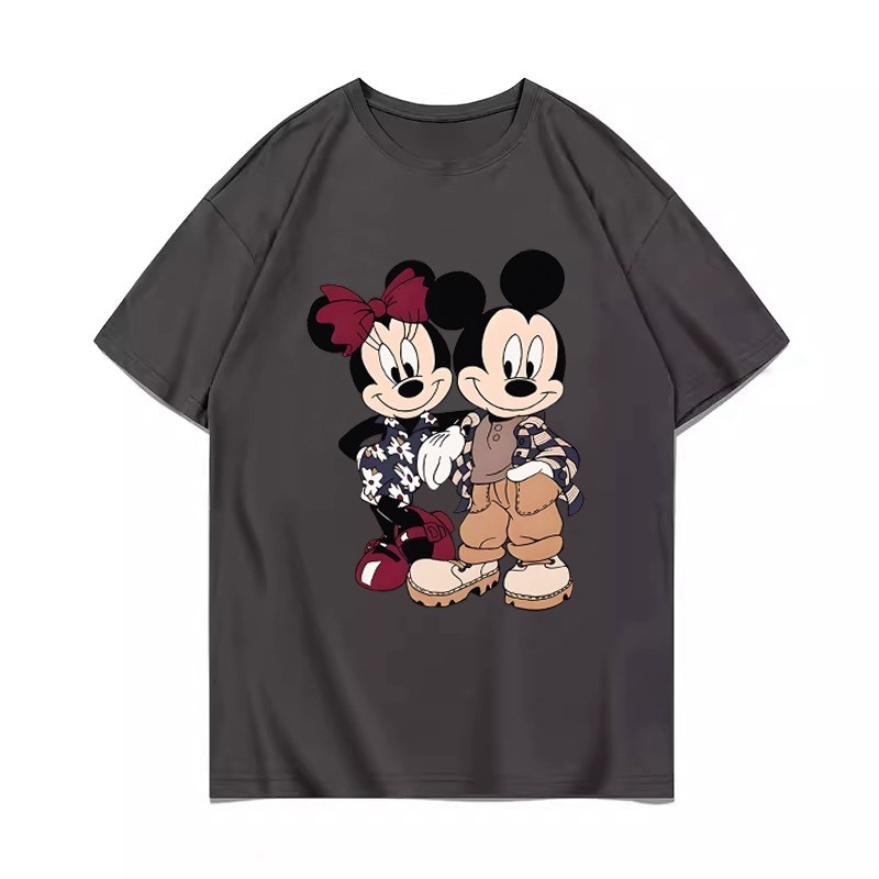 胖MM大碼純棉卡通印花短袖T恤-規格圖1