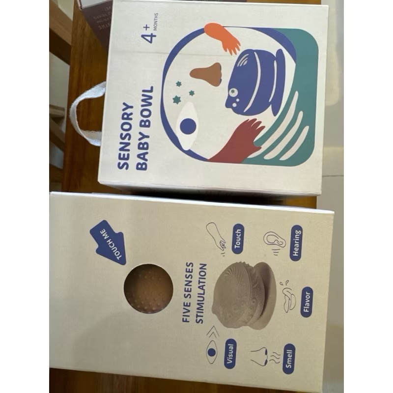 【Miniware】五感寶貝鉑金矽膠碗 Sensory Baby Bowl   可微波 / 冷凍 / 冷藏-細節圖4