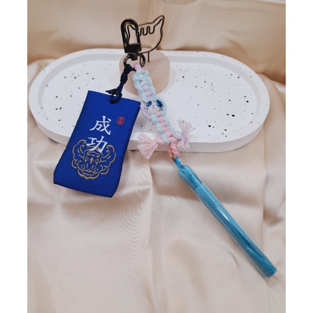⚜️儀華甄品⚜️喜A.保佑平安~金屬鈎環平安袋流蘇吊飾-細節圖4