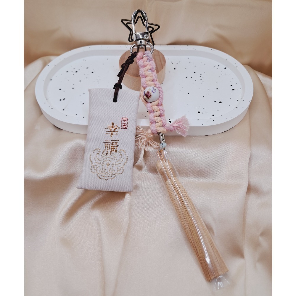 ⚜️儀華甄品⚜️喜A.保佑平安~金屬鈎環平安袋流蘇吊飾-細節圖7