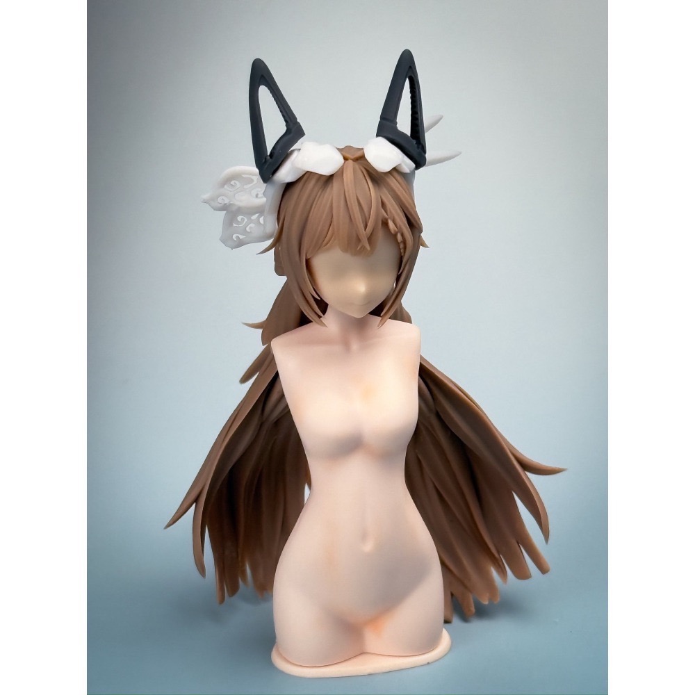 全新品【冥狐．朧髮】武士長髮-細節圖4