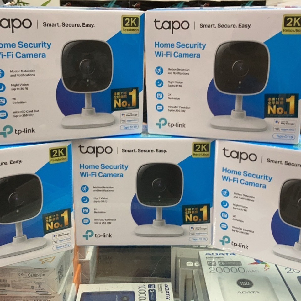 新盒裝 TP-Link Tapo C110 2K 家庭安全防護 WiFi 無線智慧網路 攝影機 監視器 IP CAM-細節圖2