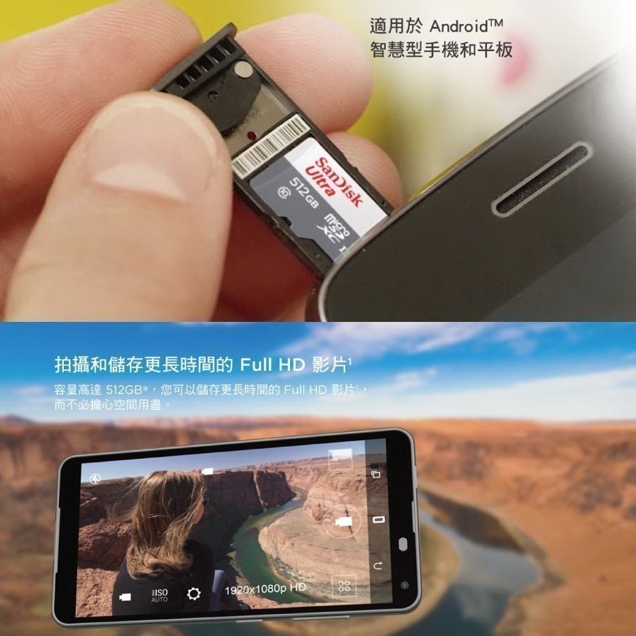 附發票 SanDisk  記憶卡 microSD  16G 32G 64G 128G C10 小卡 TF卡 白卡-細節圖5