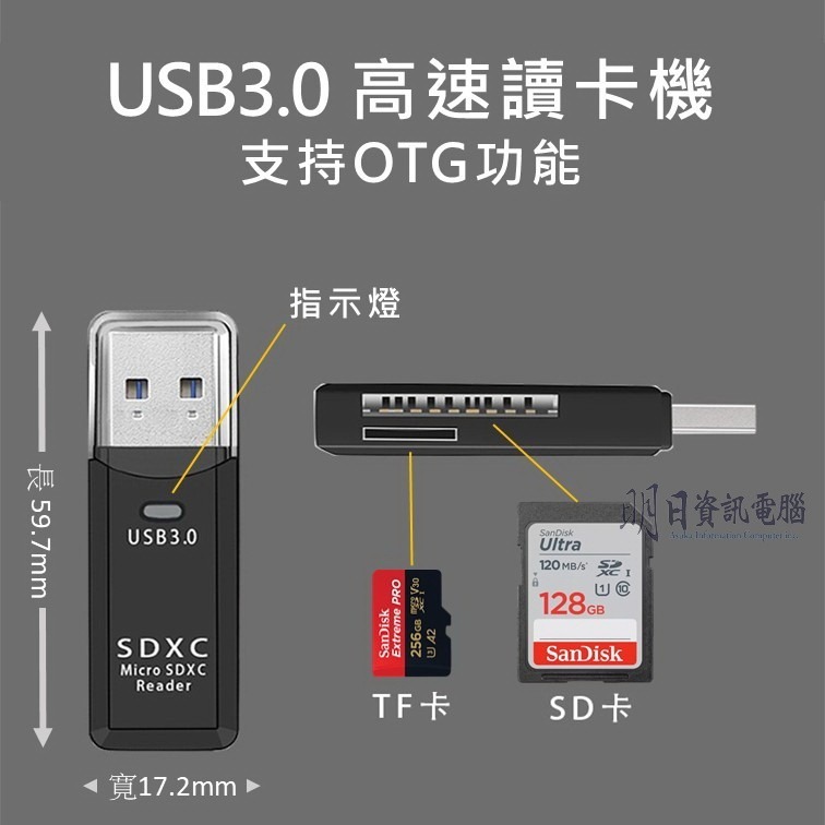 附發票  讀卡機  小卡 USB  高速讀卡機  MicroSD TF  SD  記憶卡 讀卡機-細節圖3