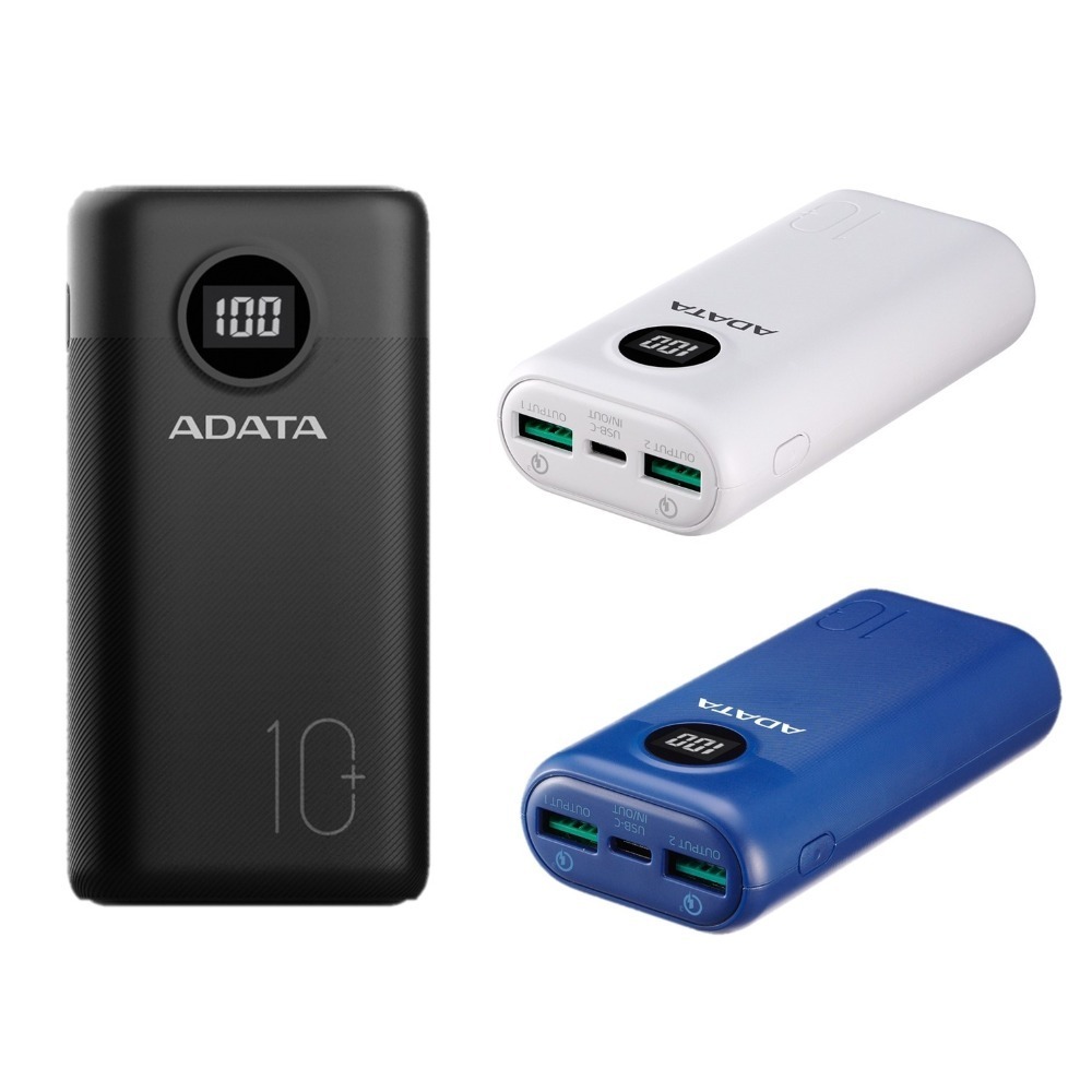 ADATA 威剛 P10000QCD 快充行動電源 10000mAh 數位顯示電量  PD/QC 行動電源-細節圖4