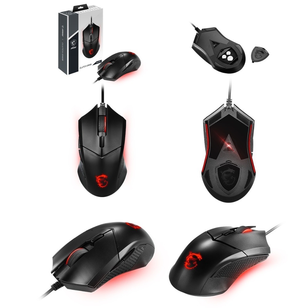 附發票 MSI 微星 Clutch GM08  電競滑鼠 龍紋 龍魂 滑鼠 MOUSE  Gaming 電競-細節圖11