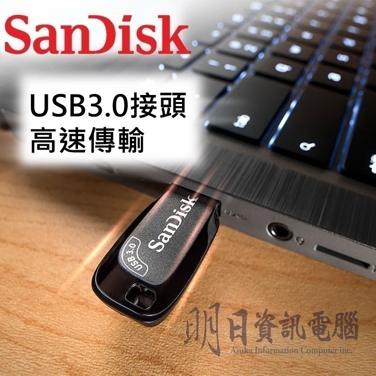 公司貨 Sandisk CZ410 32G 64G 128G 256G 隨身碟 USB 3.2-細節圖3