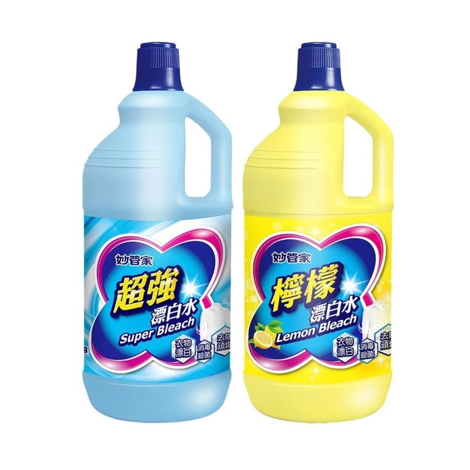 【妙管家】漂白水系列 2000g 原味 檸檬味-細節圖6