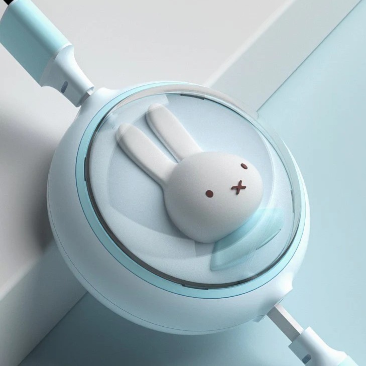 【MIPOWｘMiffy】米菲兔 三合一伸縮充電線（1.2M）CC04-細節圖4