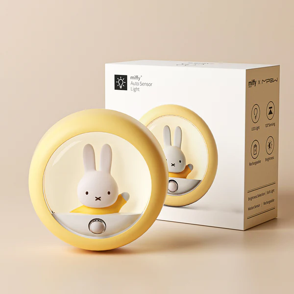 【MIPOWｘMiffy】米菲兔 紅外線智能運動感應小夜燈 BTL001-細節圖4