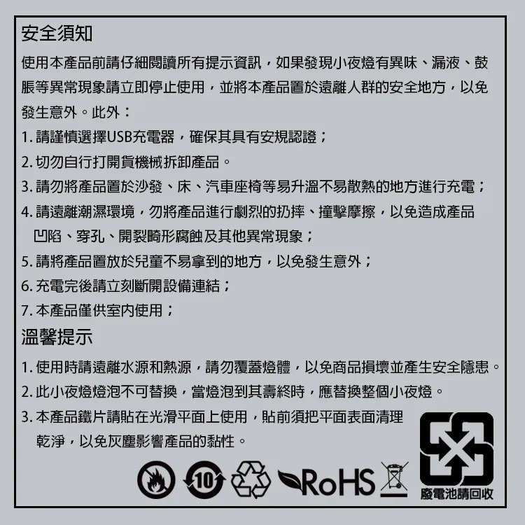 【MIPOWｘMiffy】米菲兔 紅外線智能運動感應小夜燈 BTL001-細節圖6