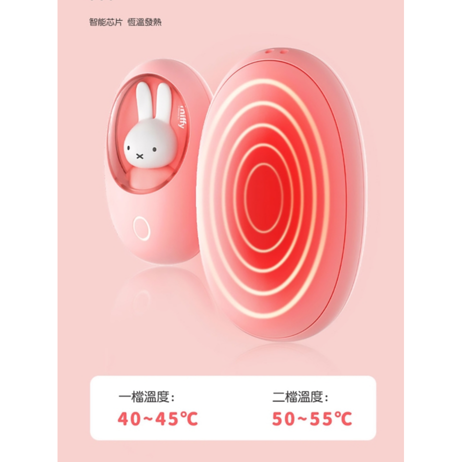 【MIPOWｘMiffy】米菲兔 暖手寶 暖眼暖手蛋 MM03-細節圖4